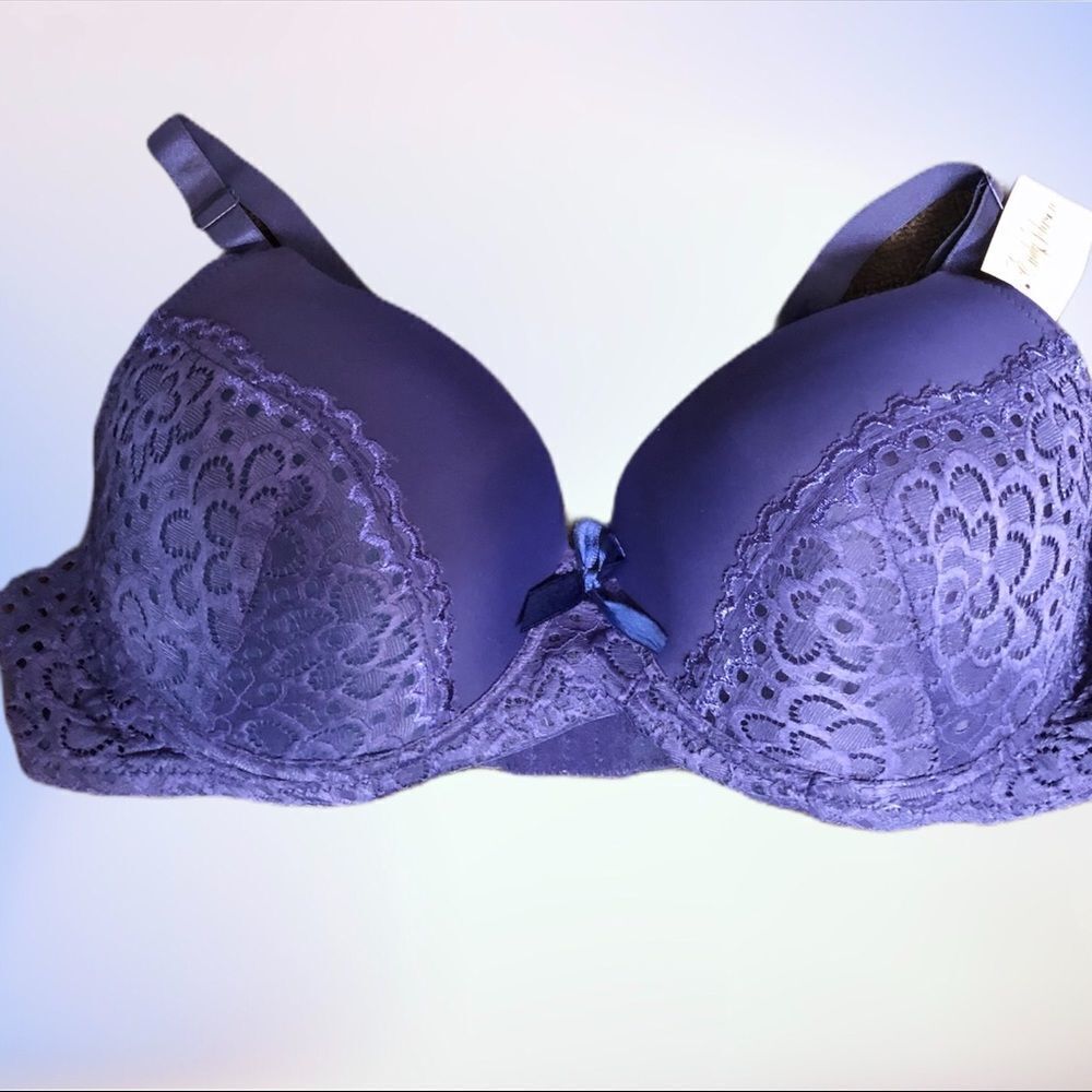 Emily Johnson pretty blue bra nwt - Picture 4 of 6
